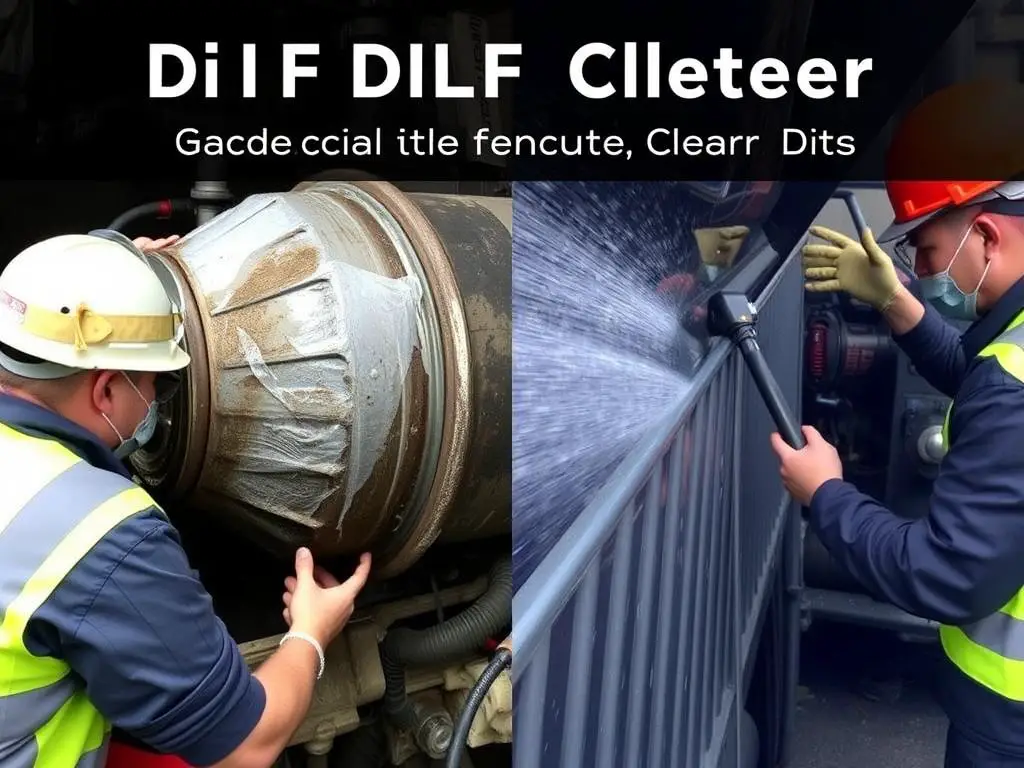 DPF cleaning process for Volvo D13 when regeneration fails