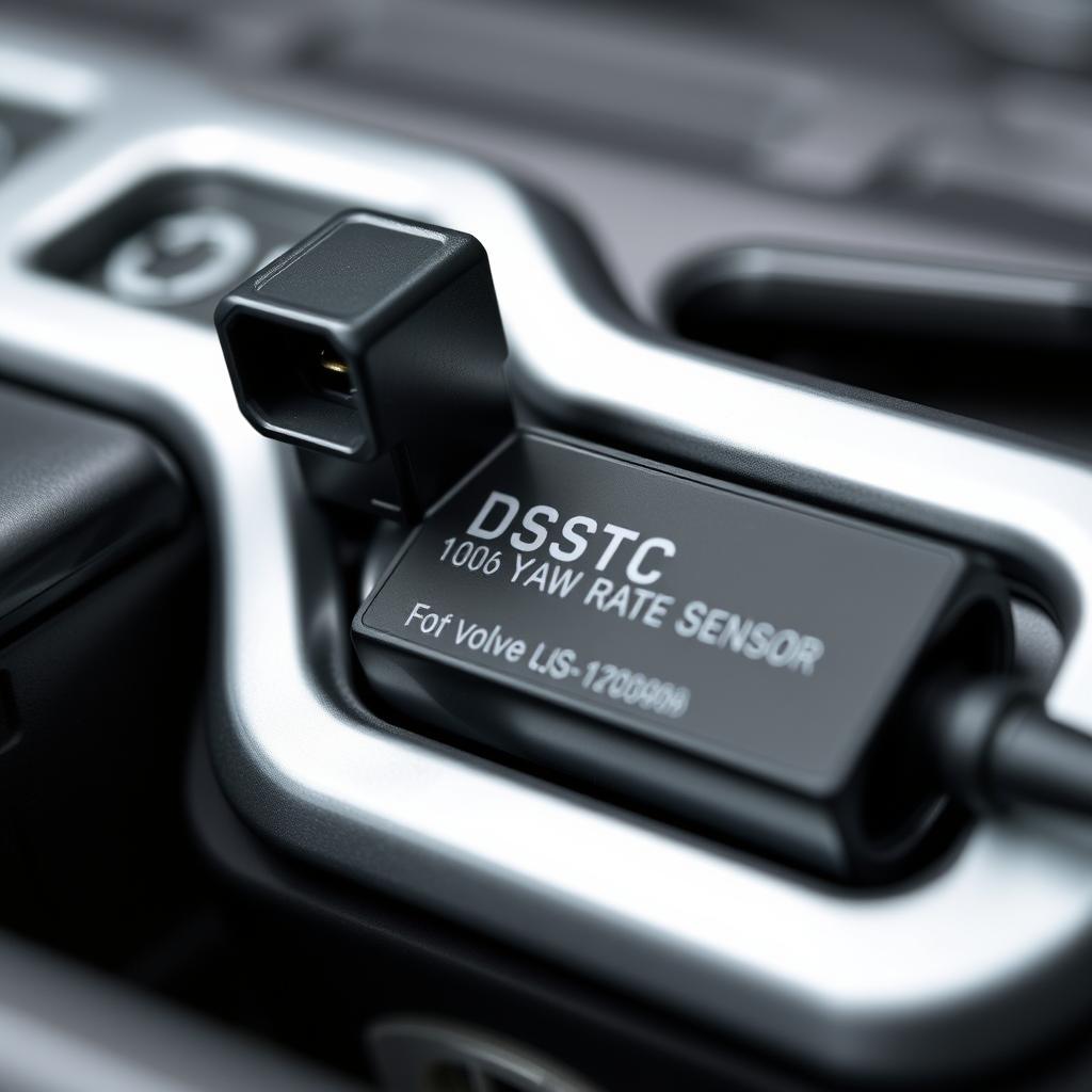 DSTC sensors on a Volvo including yaw rate sensor