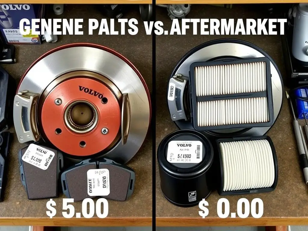 Genuine vs. aftermarket Volvo parts comparison for high-mileage vehicles