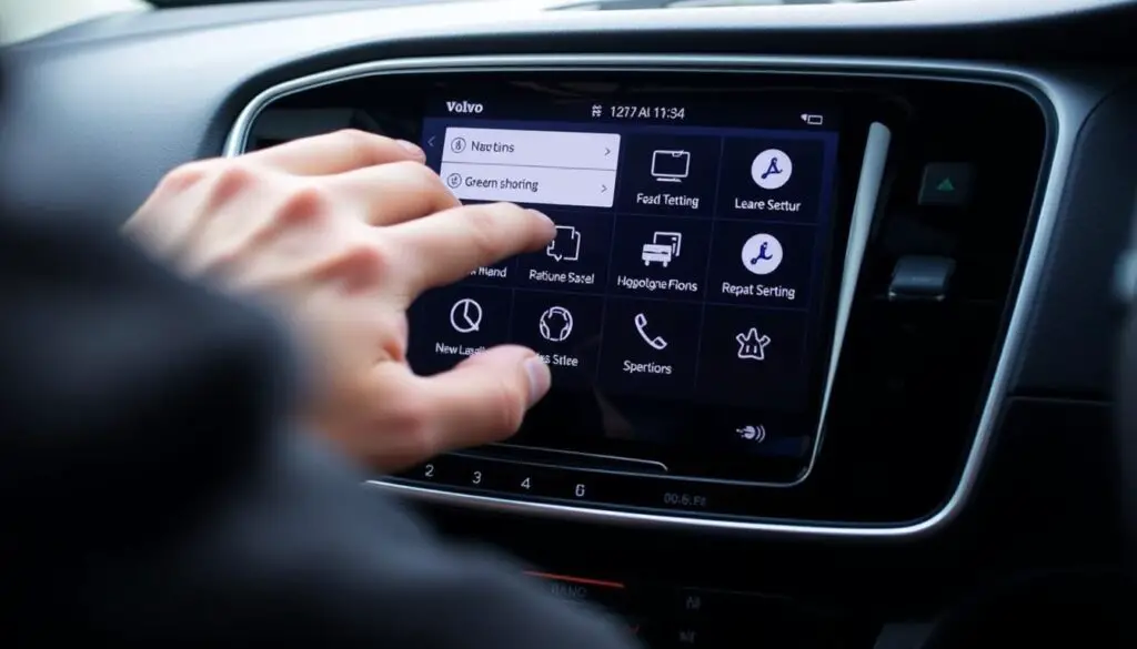 Testing Volvo infotainment system after reset