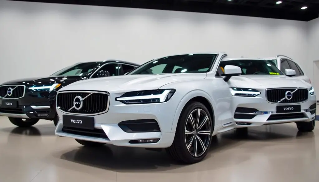 Three Volvo models (XC90, S60, XC60) side by side showing the most expensive Volvo repairs