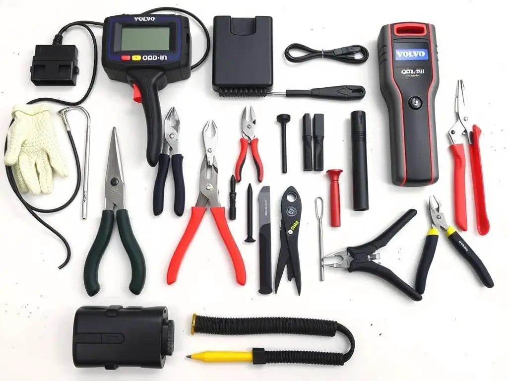 Tools needed to reset Volvo computer including OBD scanner and basic hand tools Tools needed to reset Volvo computer including OBD scanner and basic hand tools