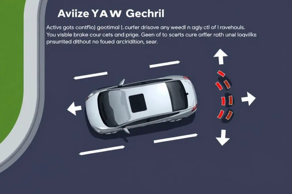 Volvo DSTC Active Yaw Control system maintaining directional stability