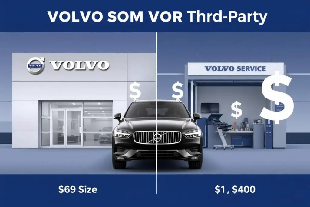 Volvo Extended Warranty Cost comparison between dealer and third-party options
