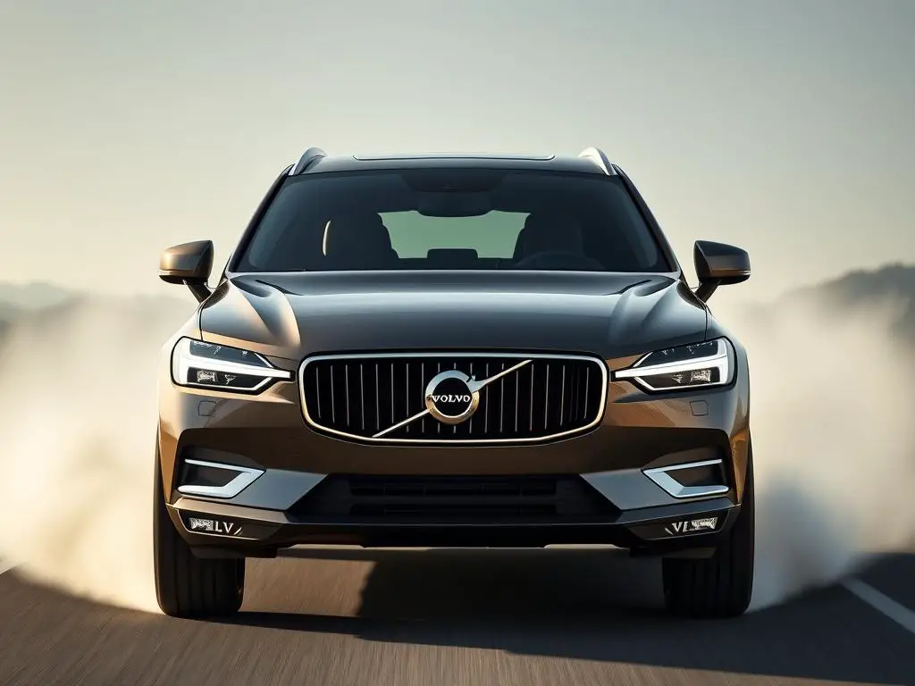 Volvo XC60 T6 mid-size SUV showcasing sporty styling Volvo XC60 T6 mid-size SUV showcasing sporty styling