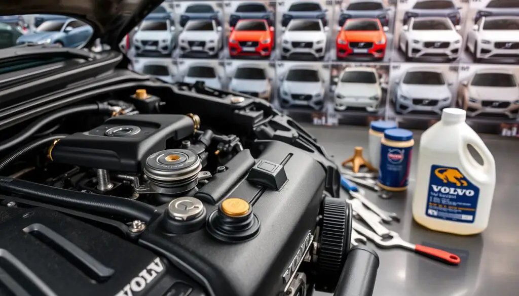 Volvo oil change patterns across different models