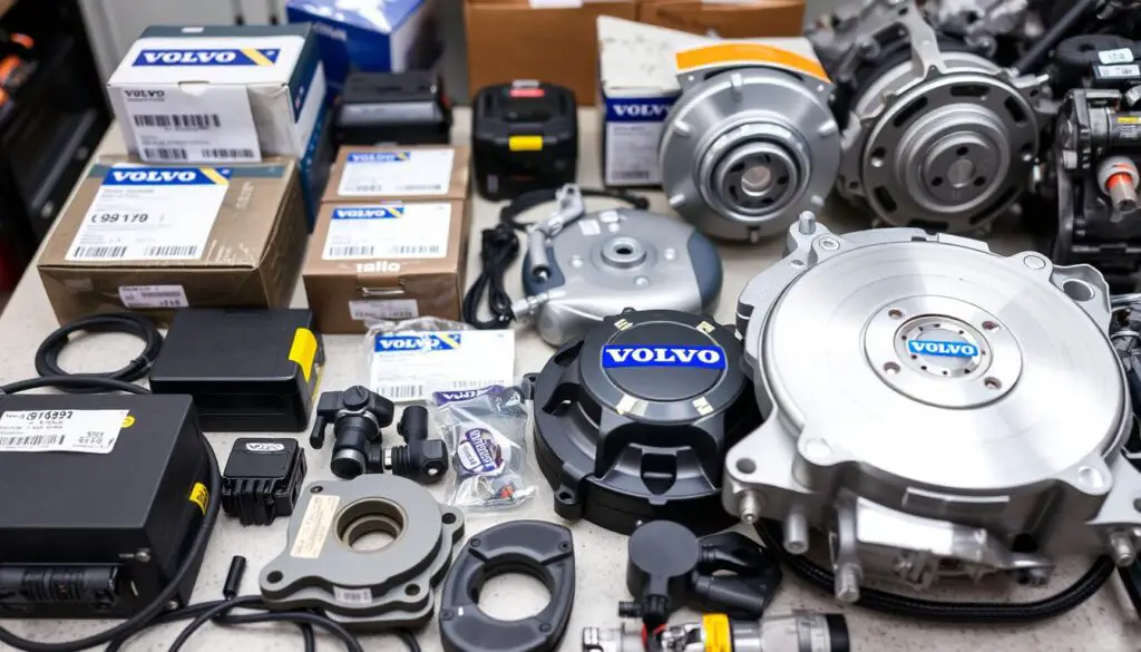 Volvo parts and components showing why Volvo repairs are expensive