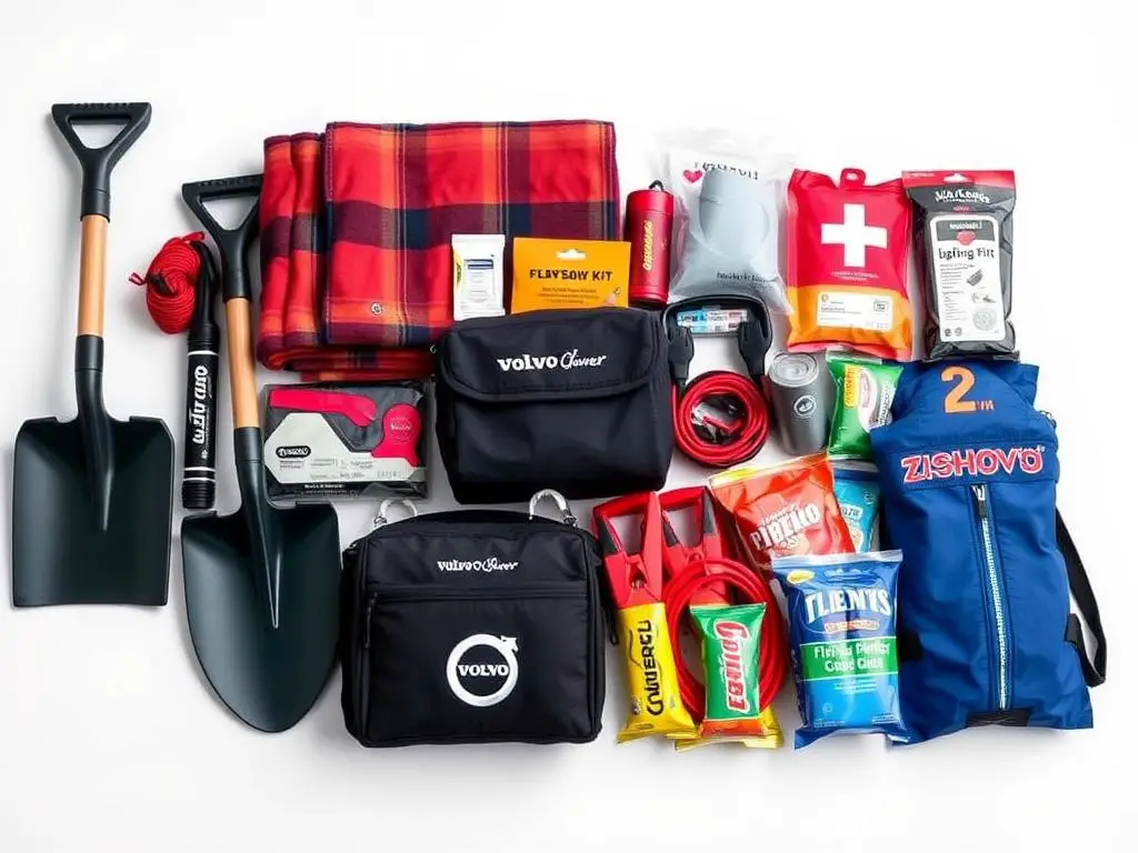 Winter emergency kit essentials for Volvo owners
