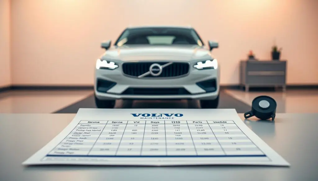volvo maintenance schedule