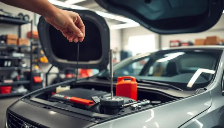 How to Check Volvo Oil with the Dipstick