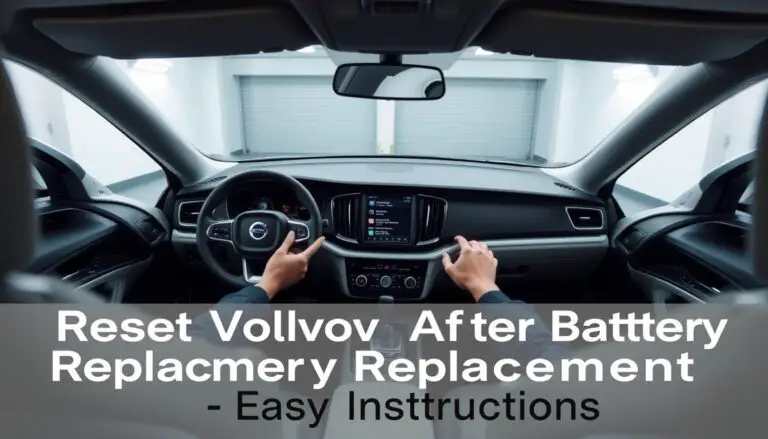Reset Volvo After Battery Replacement