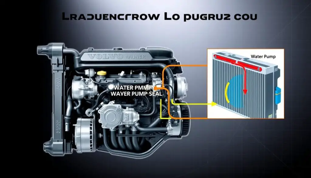 Volvo coolant leak points