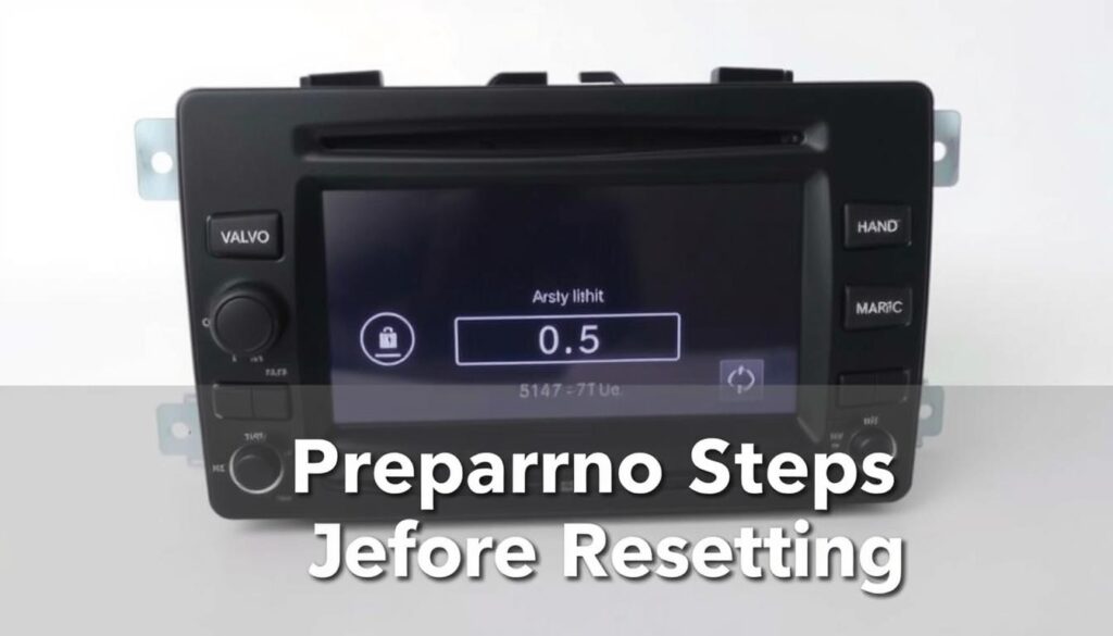 Volvo radio security code