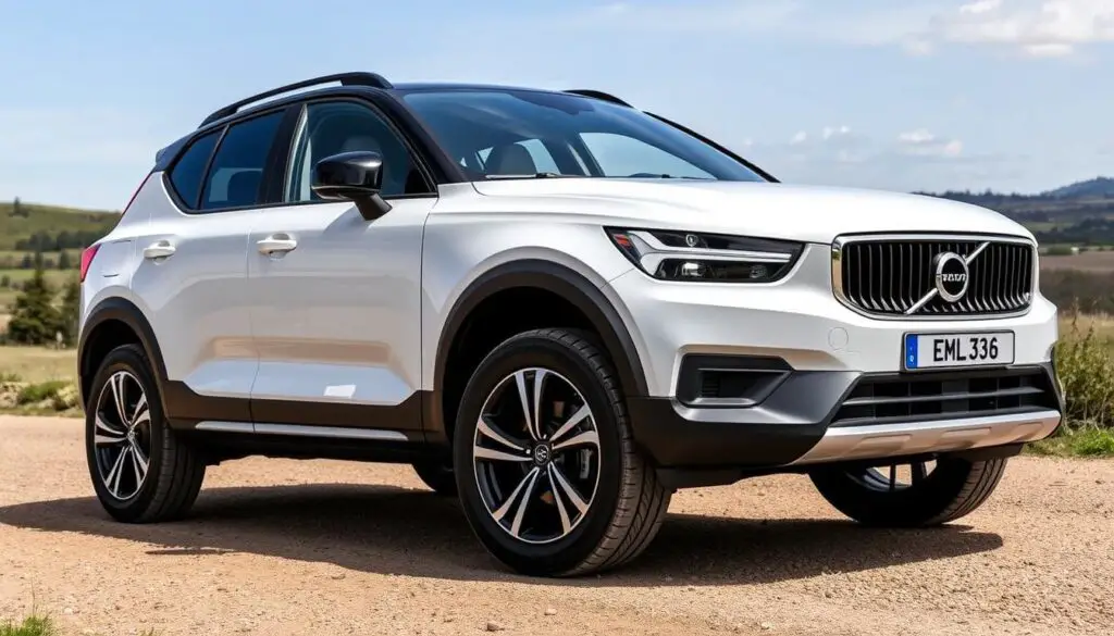 Volvo EX30 Cross Country variant showing increased ride height and rugged styling Volvo EX30 Cross Country variant showing increased ride height and rugged styling