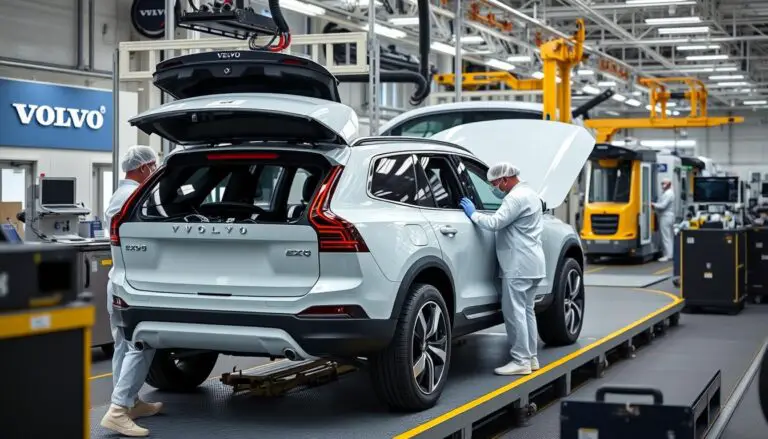Volvo EX90 production line at the Charleston, South Carolina plant for U.S. market