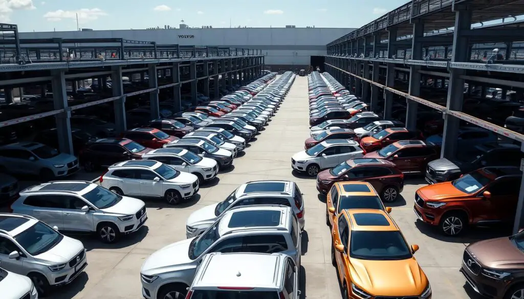 Volvo EX90 vehicles ready for U.S. market distribution from South Carolina plant Volvo EX90 vehicles ready for U.S. market distribution from South Carolina plant