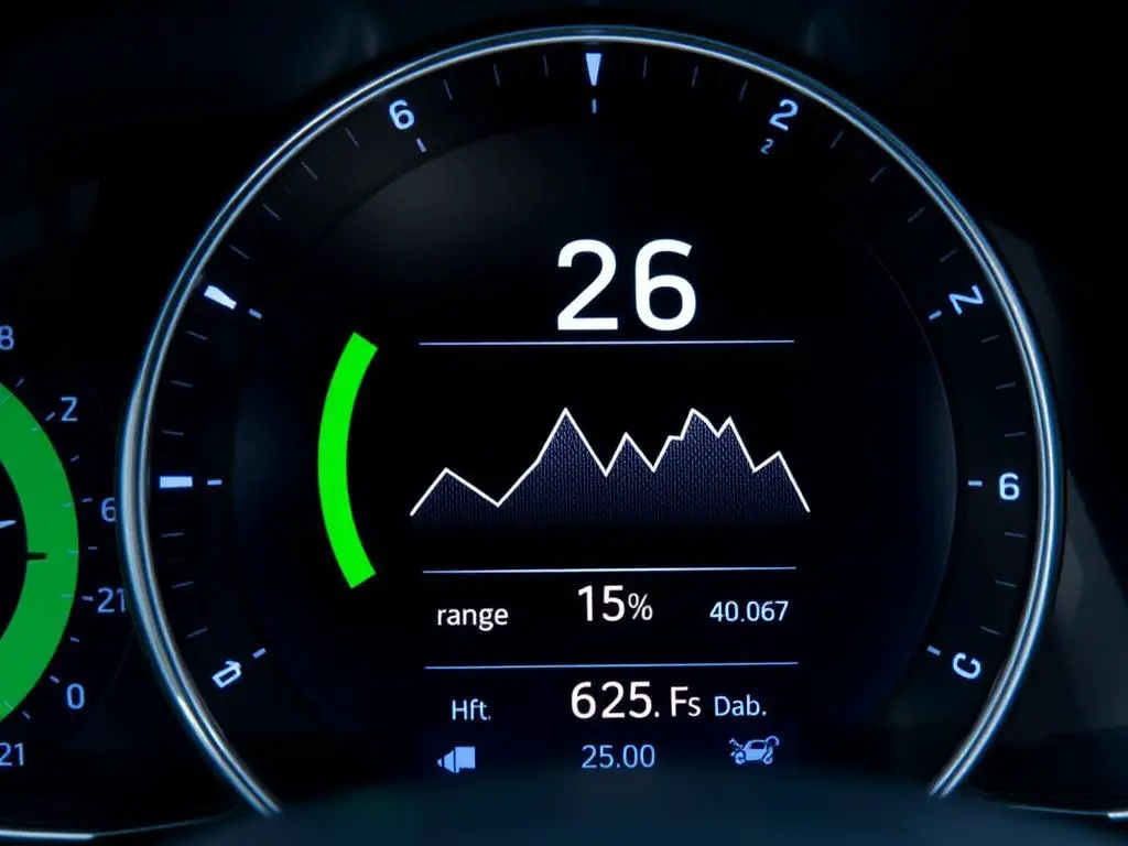 Volvo XC40 Recharge energy consumption display Volvo XC40 Recharge energy consumption display