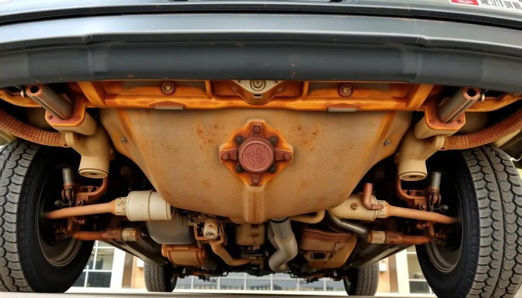 Well-maintained older Volvo showing excellent rust protection Well-maintained older Volvo showing excellent rust protection