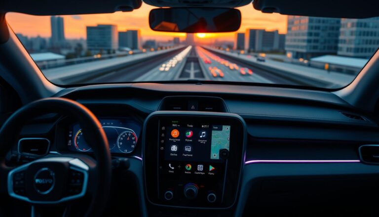 How does Google Android Automotive enhance Volvo infotainment?