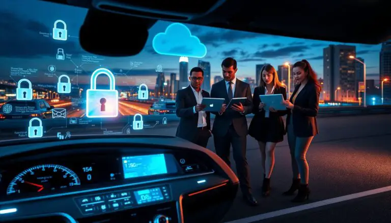 How does Volvo ensure cybersecurity in connected vehicles?