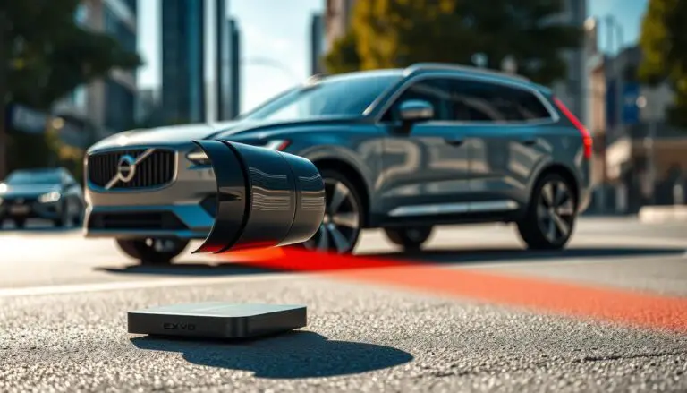 How does Volvo’s LiDAR technology in the EX90 compare with competitors?