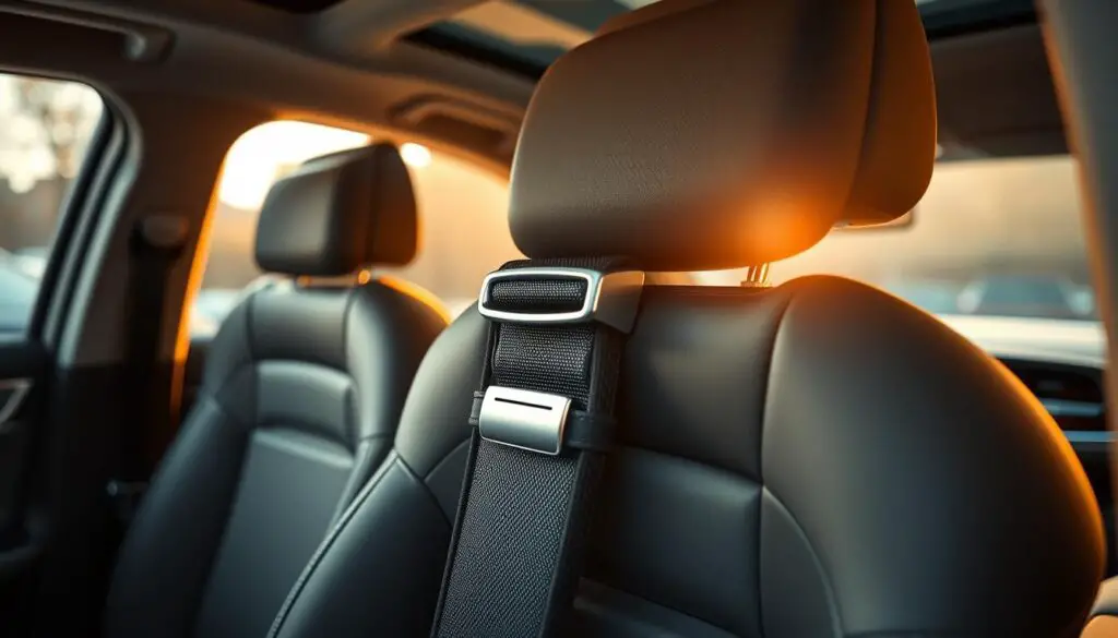 three-point safety belt