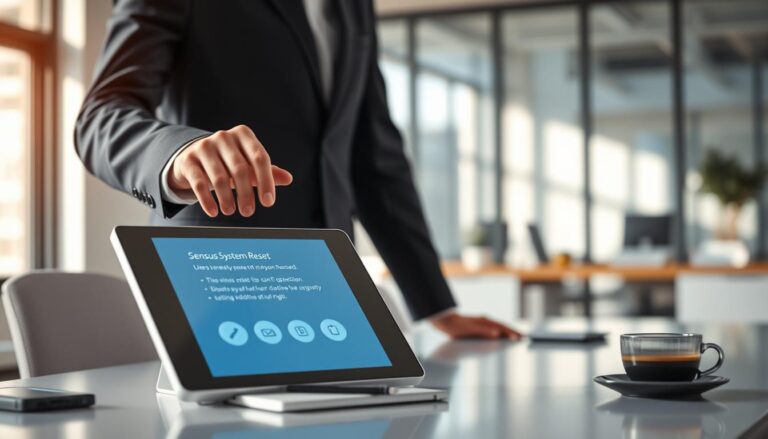 How to reset the Sensus system?