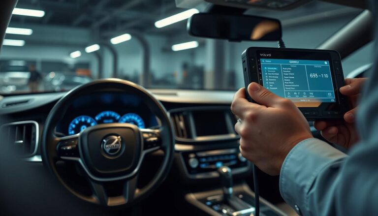 How to read OBD2 codes in a Volvo?